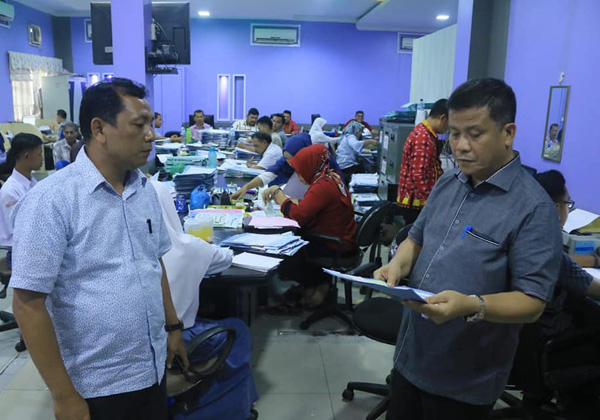 Pasca Pemutihan Dr. Sarmadan Hasibuan Kunjungi Samsat Medan Utara